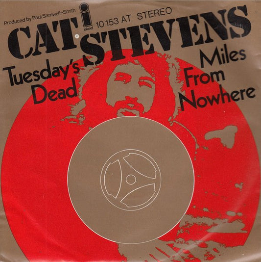 Cat Stevens : Tuesday's Dead / Miles From Nowhere (7",Single,45 RPM)