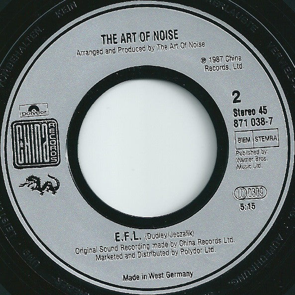 Art Of Noise, The Featuring Tom Jones : Kiss (7",45 RPM,Single)