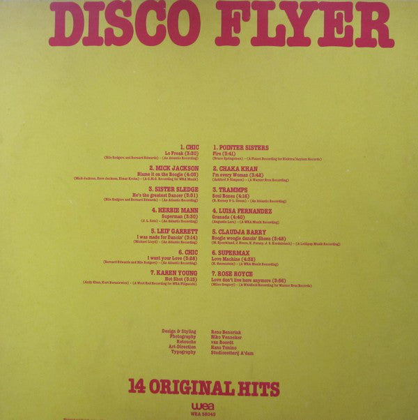 Various : Disco Flyer (LP,Compilation)