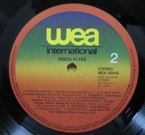 Various : Disco Flyer (LP,Compilation)