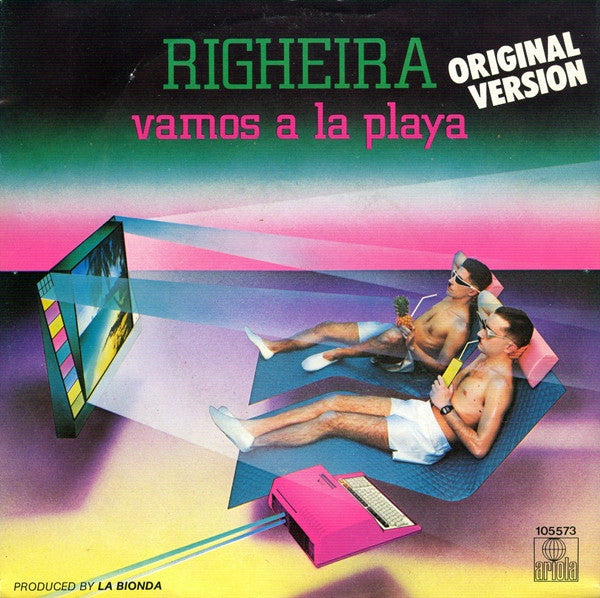Righeira : Vamos A La Playa (7",Single)