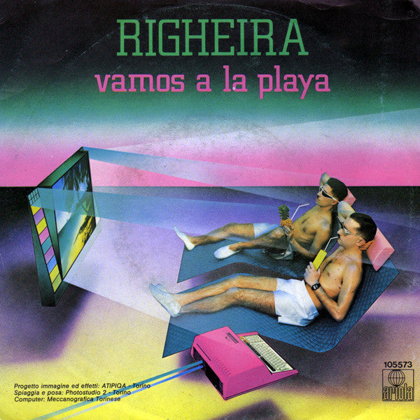 Righeira : Vamos A La Playa (7",Single)