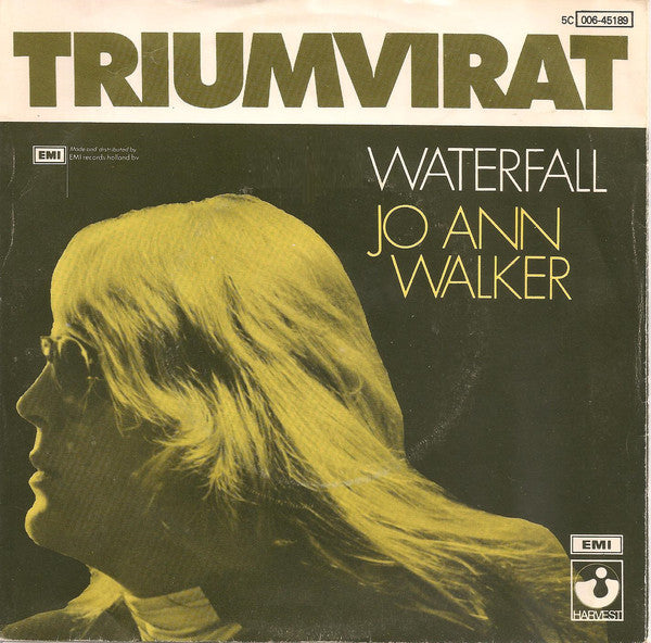 Triumvirat : Waterfall / Jo Ann Walker (7",45 RPM,Single)