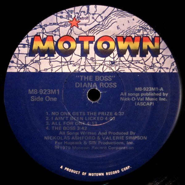 Diana Ross : The Boss (LP,Album)