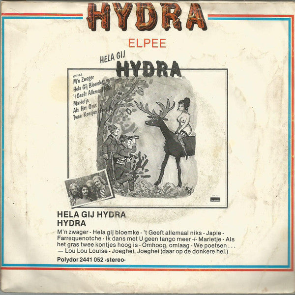 Hydra (12) : Als Het Gras Twee Kontjes Hoog Is (7",45 RPM,Single)