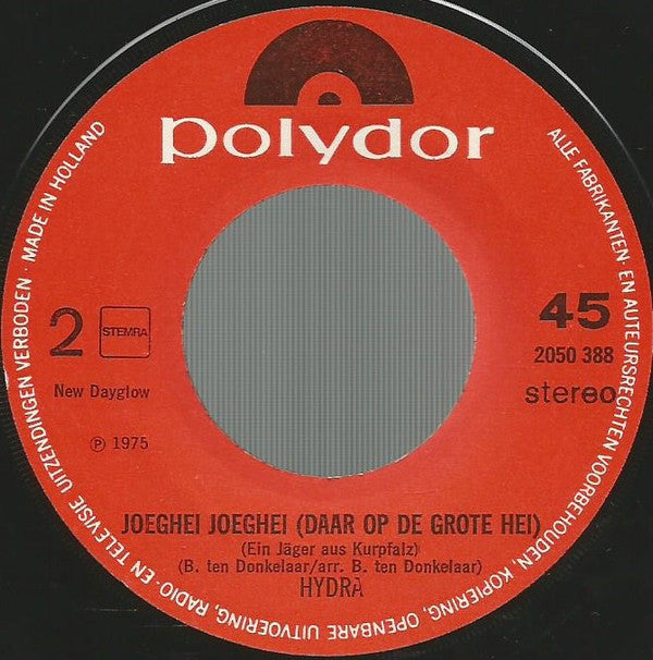 Hydra (12) : Als Het Gras Twee Kontjes Hoog Is (7",45 RPM,Single)