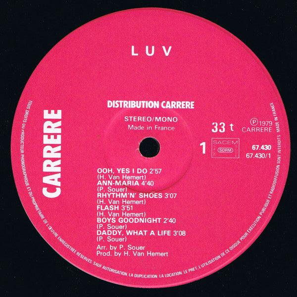 Luv' : True Luv' (LP,Album)