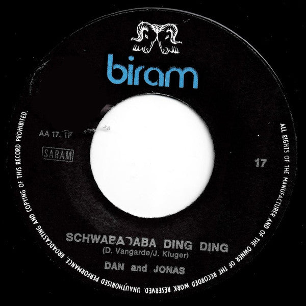 Dan & Jonas : Schabadaba Ding Ding (7")
