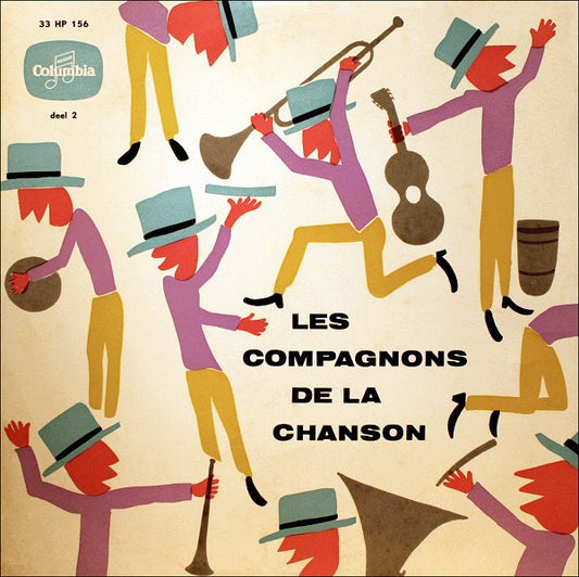 Les Compagnons De La Chanson : Les Compagnons De La Chanson À Travers Le Monde - Deel 2 (LP,10",Compilation,Mono)