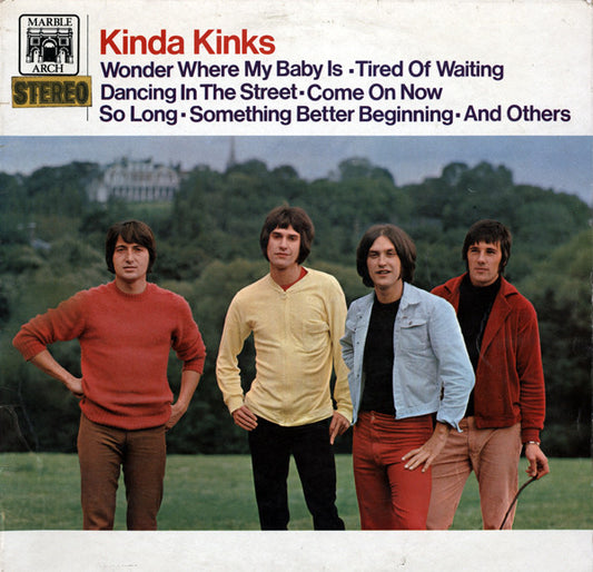 Kinks, The : Kinda Kinks (LP,Reissue,Album,Stereo)