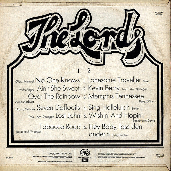 Lords, The : The Lords (LP,Compilation)