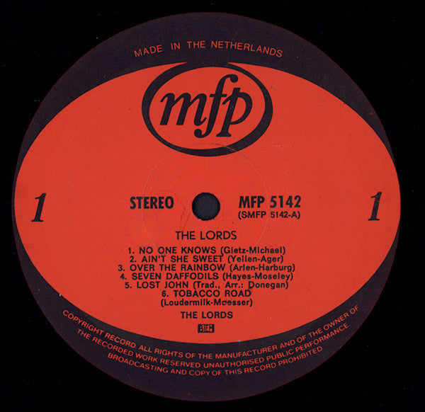 Lords, The : The Lords (LP,Compilation)