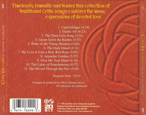 Oliver Schroer : Celtic Devotion (Album)