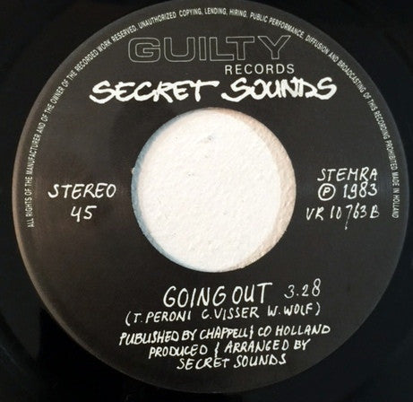 Secret Sounds (2) : Heartbeat (7",Single)