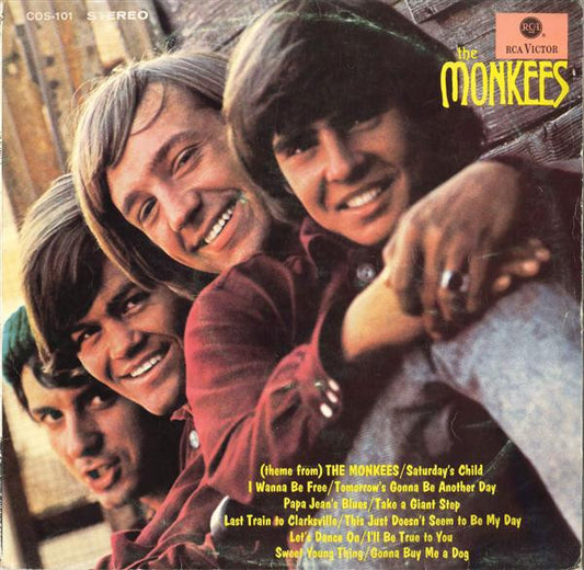 Monkees, The : The Monkees (LP,Album,Stereo)