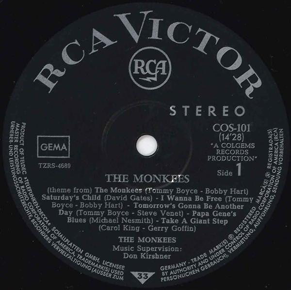 Monkees, The : The Monkees (LP,Album,Stereo)