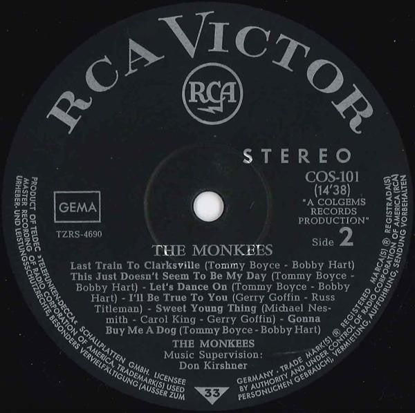 Monkees, The : The Monkees (LP,Album,Stereo)