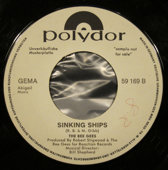 Bee Gees : Words (7",Single,Promo)