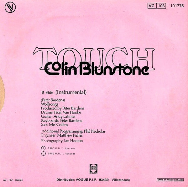 Colin Blunstone : Touch (7",45 RPM,Single)