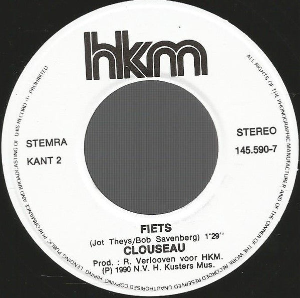 Clouseau : Daar Gaat Ze (7",Single)