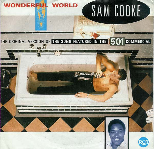 Sam Cooke : Wonderful World (7",45 RPM,Single,Stereo)
