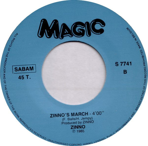 Zinno : What's Your Name? (7",45 RPM,Single)