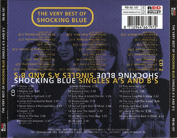 Shocking Blue : Singles A's And B's - Very Best Of (Compilation,Reissue)