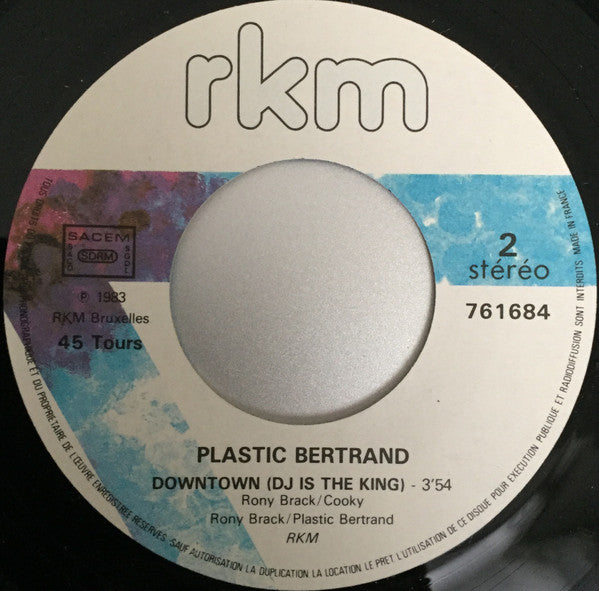 Plastic Bertrand : Gueule D'amour (7",45 RPM,Single,Stereo)