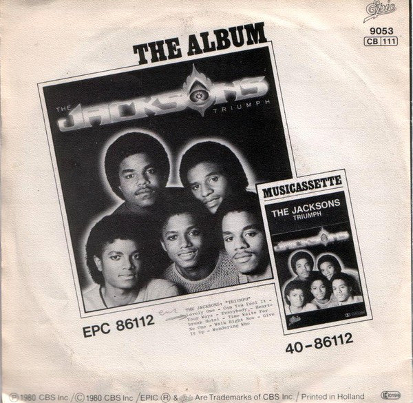 Jacksons, The : Lovely One (7",45 RPM,Single,Stereo)