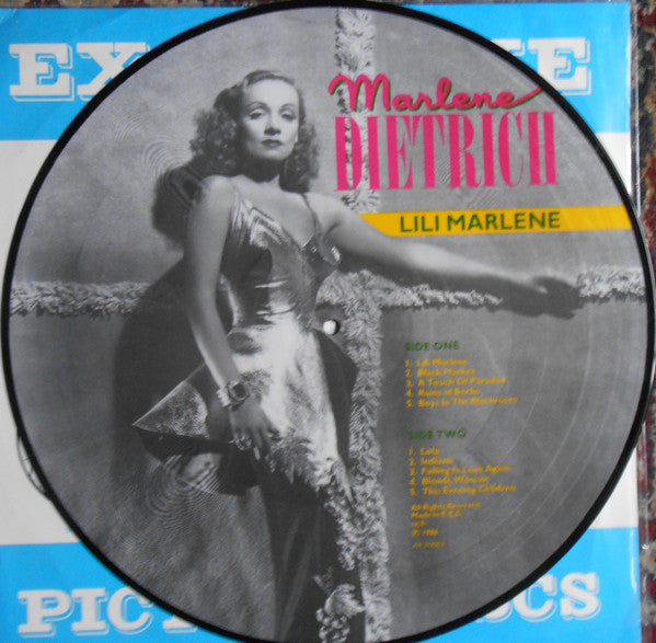 Marlene Dietrich : Lili Marlene  (LP,Compilation,Limited Edition,Picture Disc)