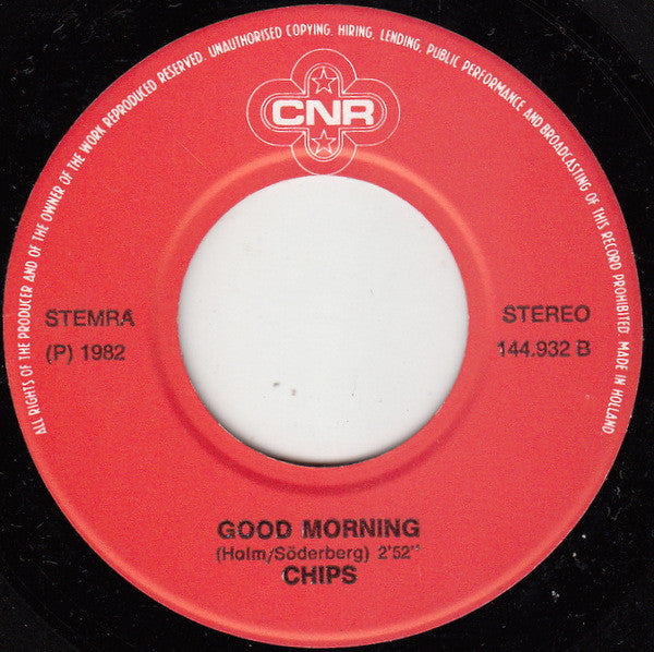 Chips (4) : Having A Party (7",Single,45 RPM)