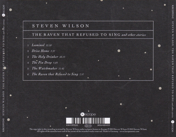 Steven Wilson : The Raven That Refused To Sing (And Other Stories) (Album,Stereo)