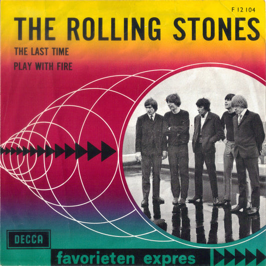 Rolling Stones, The : The Last Time / Play With Fire (7",45 RPM,Single,Mono)