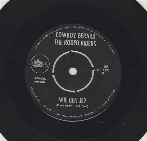 Cowboy Gerard : Het Spel Kaarten (7",45 RPM,Single)