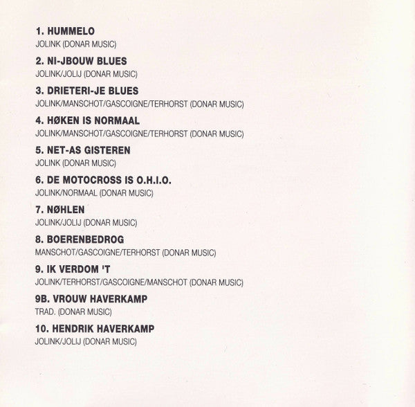 Normaal : Springlèavend (CD, Album)