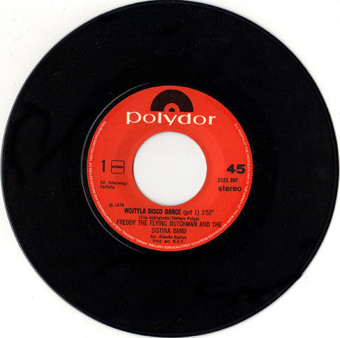 Freddy The Flying Dutchman And The Sistina Band : Wojtyla Disco Dance  (7",Single)