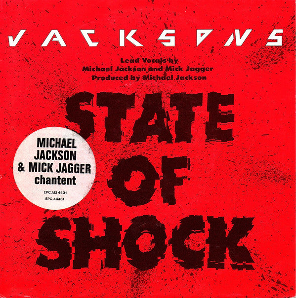 Jacksons, The : State Of Shock (7",45 RPM,Single,Stereo)