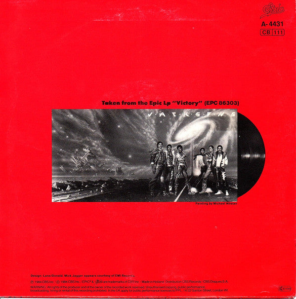 Jacksons, The : State Of Shock (7",45 RPM,Single,Stereo)