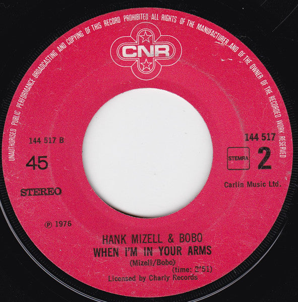 Hank Mizell : Jungle Rock (7",45 RPM,Single,Reissue)
