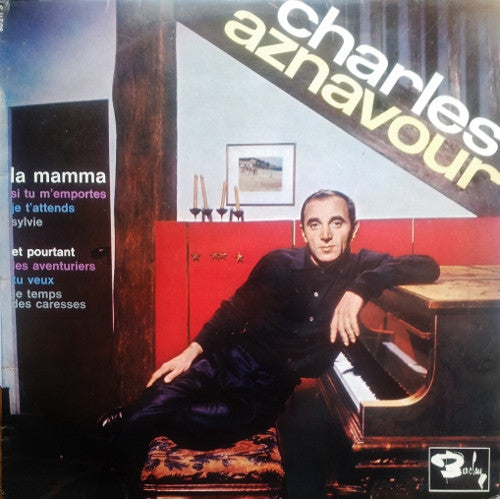 Charles Aznavour : La Mamma (LP,10",Album,Mono)