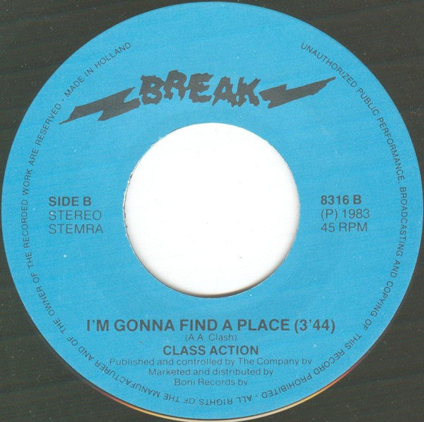 Class Action : Weekend (7",45 RPM,Single,Stereo)