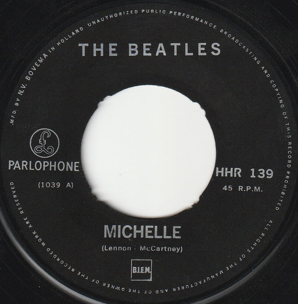 Beatles, The : Michelle (7",Single)