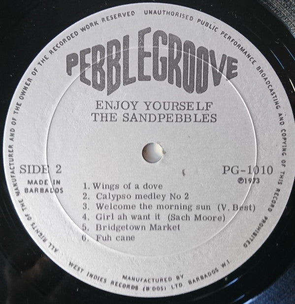 Sandpebbles Of Barbados, The : Enjoy Yourself (LP,Album)