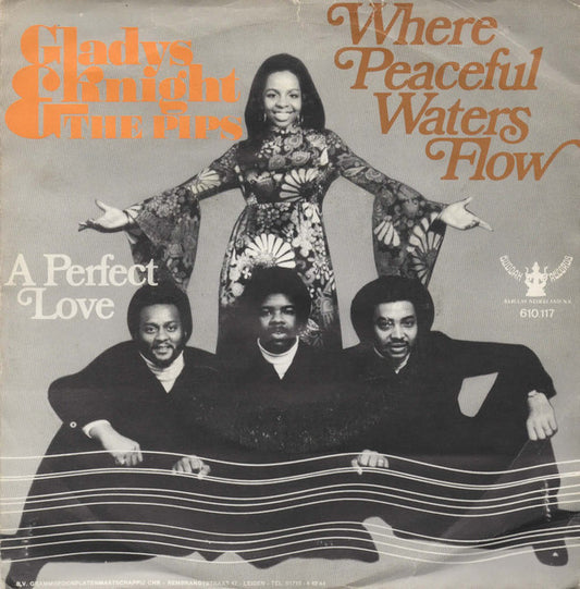 Gladys Knight And The Pips : Where Peaceful Waters Flow (7",45 RPM,Single)