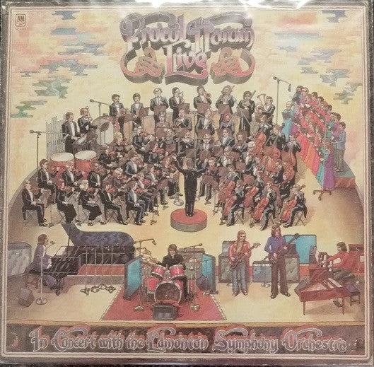 Procol Harum : Live - In Concert With The Edmonton Symphony Orchestra (LP,Album,Stereo)