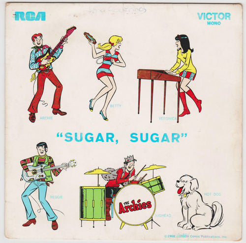 The Archies : Sugar, Sugar (7", EP, Mono)