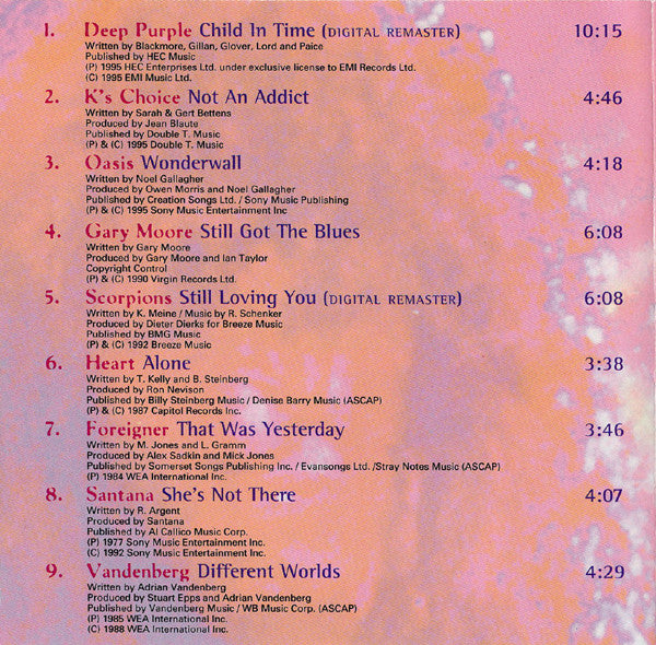 Various : Rock Ballads 5 (Compilation)