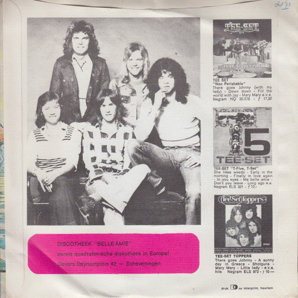 Tee-Set : You Bringing Me Down (7")