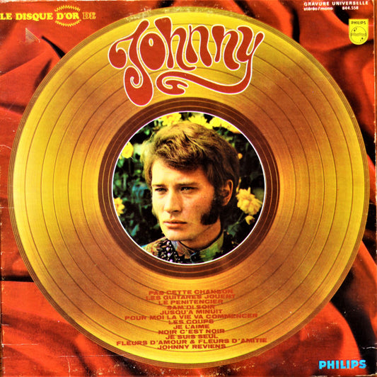 Johnny Hallyday : Le Disque D'or De Johnny (LP,Compilation)