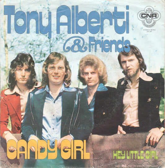 Tony Alberti & Friends : Candy Girl  (7",45 RPM,Single,Stereo)